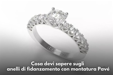 Cosa devi sapere sugli anelli di fidanzamento con montatura Pavé